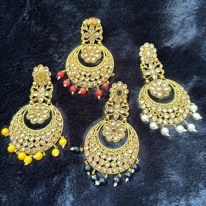Indian Jewelry - Long Earrings
